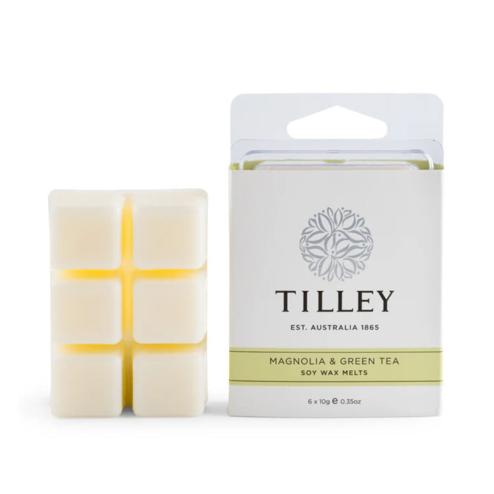 Tilley Magnolia & Green Tea Square Soy Melts  60g